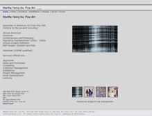 Tablet Screenshot of marthahenry.com